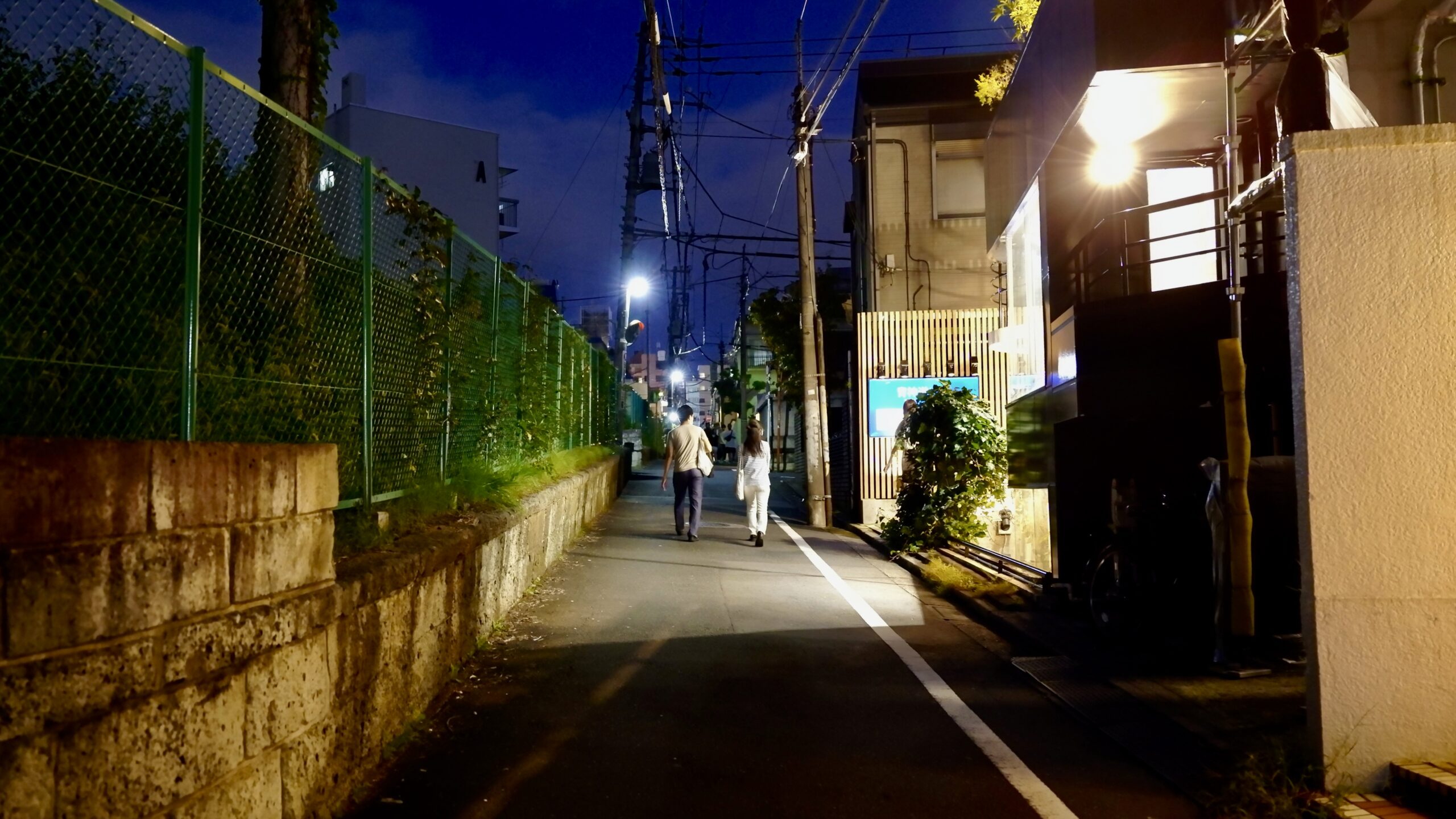 A back alley in Shibuya